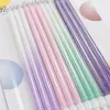 Colorful birthday candles, children's party decoration candles, multi-color gradient combustible candles Application Scenario